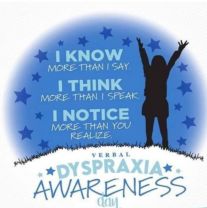 Verbal Dyspraxia Awareness Day